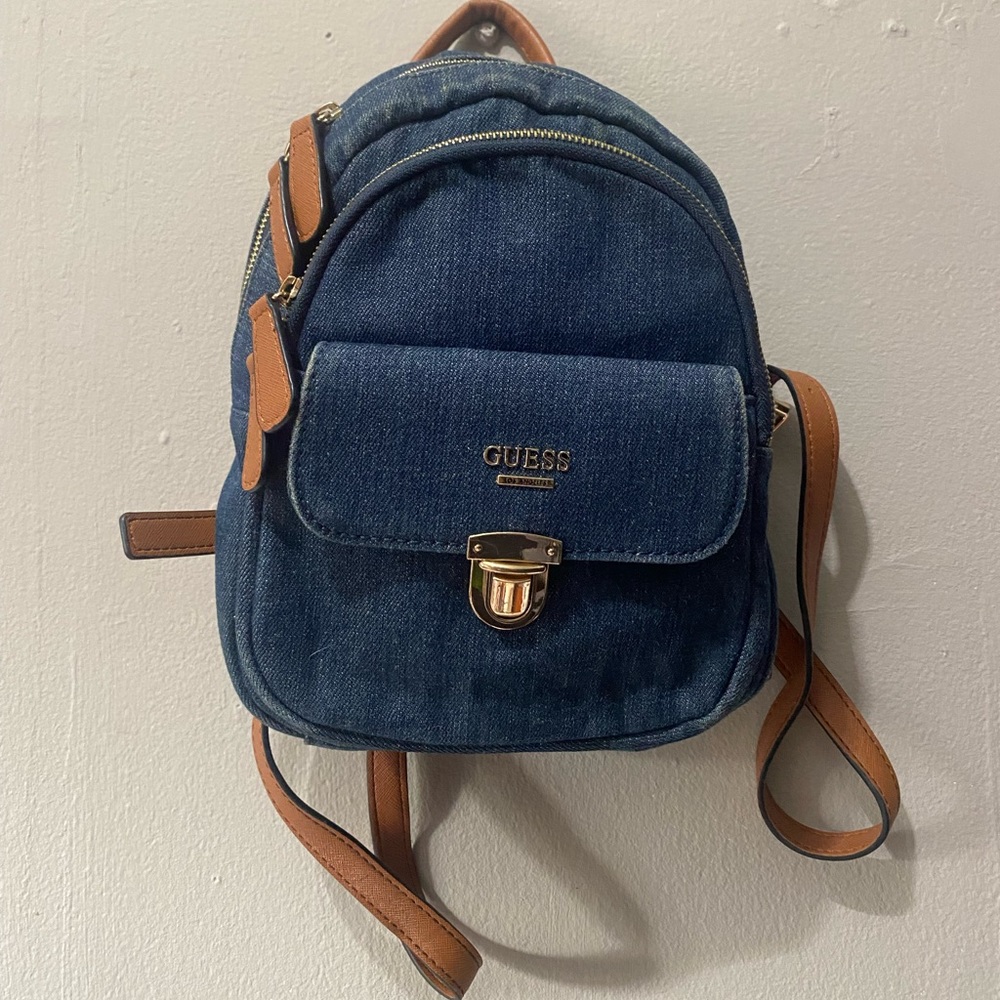 Guess jean backpack